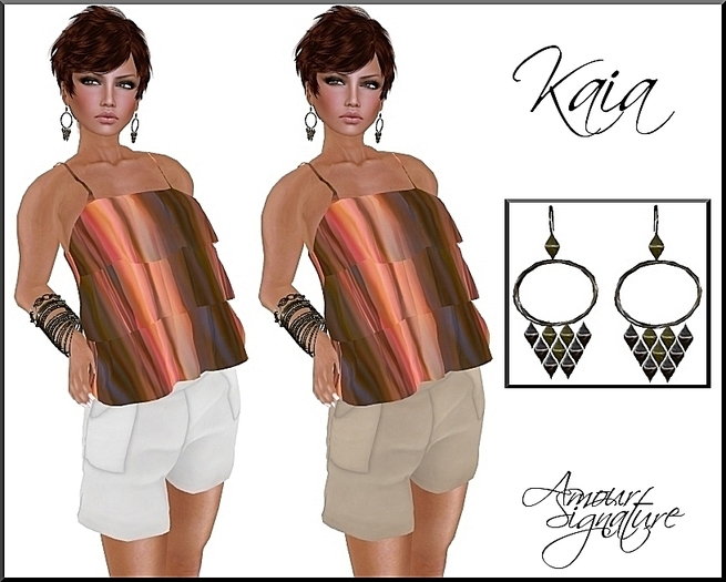 Amour Signature - Kaia -MESH - Outfit - Orange
