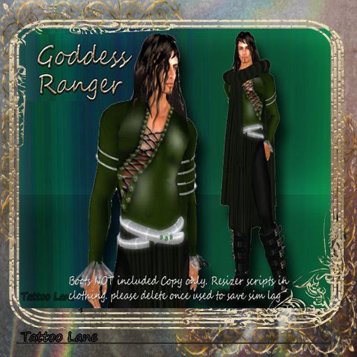 Goddess Ranger  Male