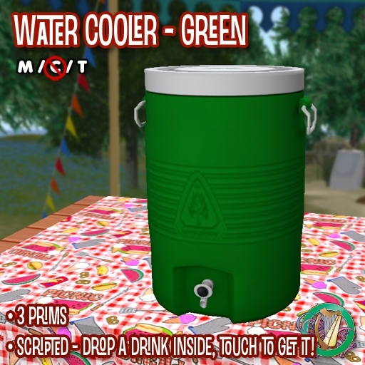 R(S)W Water Cooler - Green