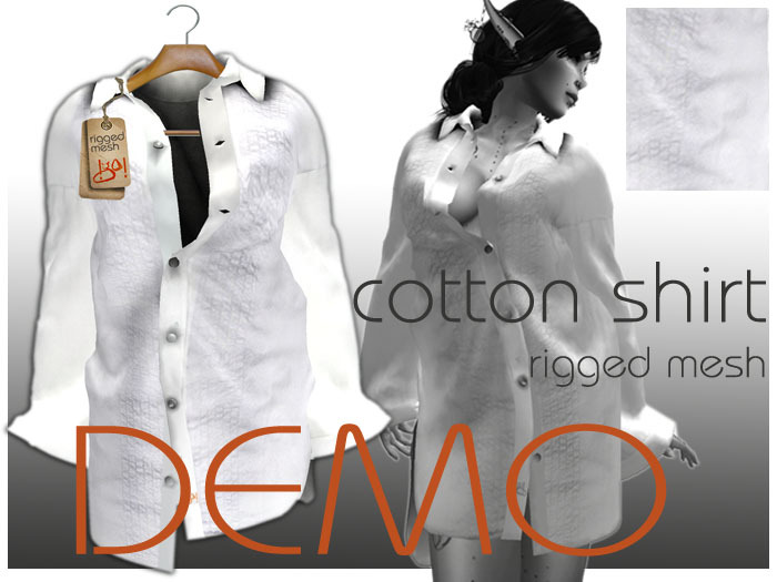 !gO! cotton.shirt.DEMO.fem.