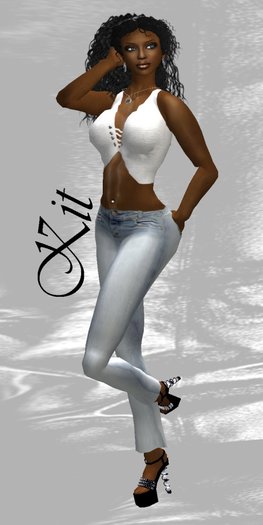 FULL PERM JEANS PANTS, TOP, SHOES & ACCESSORIES - 10L