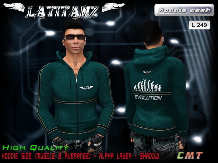 <<< LATITANZ >>> Hoodie Man - Evo PC  