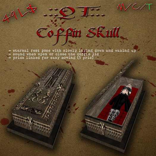 .::QT::. Skull Coffin single