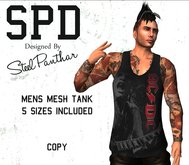 SPD Mens Mesh Tank - Acca Dacca (Boxed)