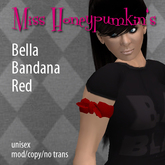 [MissHP] Bella Bandana Red