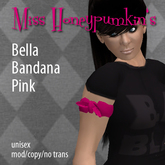 [MissHP] Bella Bandana Pink