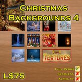 USC Textures - Christmas Backgrounds 4 