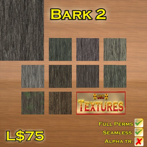 USC Textures - Bark 2