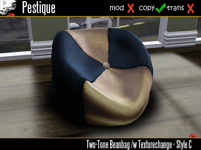 Two-Tone Beanbag Style C