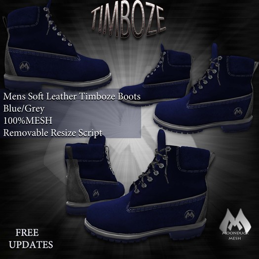 TIMBOZE_ Blue/Grey (boxed)