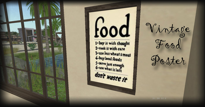 ::HD:: Food Poster
