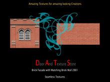 Seamless Brick Wall Textures, Brick Building Textures, Brick Facade, Very rich looking Brick wall Textures 2801