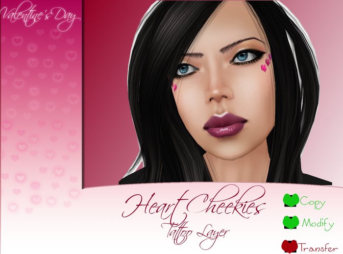 ::MOD:: Valentine's Heart Cheekies