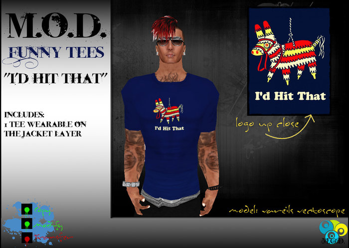 ::MOD:: Funny Tees - I'd Hit That