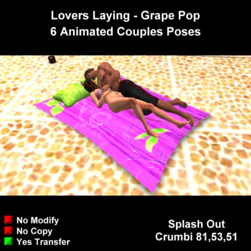 Lovers Laying - Grape Pop Boxed