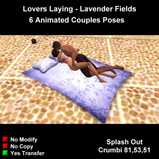 Lovers Laying - Lavender Fields Boxed