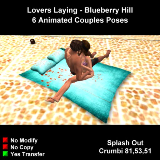 Lovers Laying - Blueberry Hill Boxed