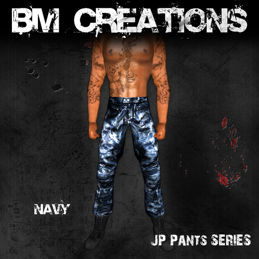 Military Pants - Navy
