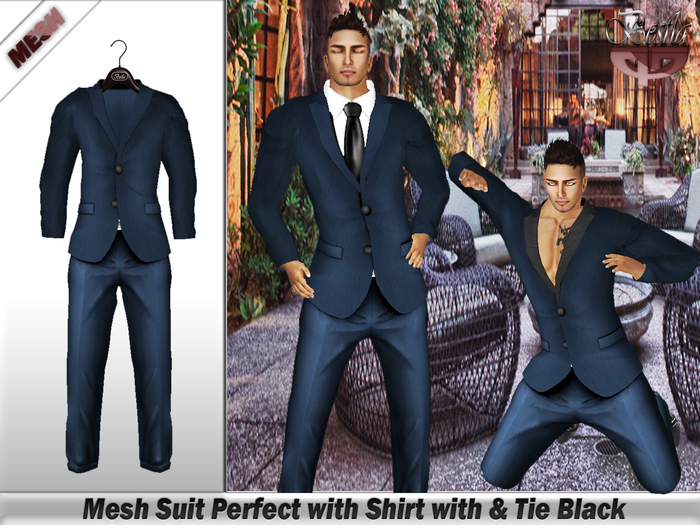 Bestla - Mesh Suit Perfect Blue