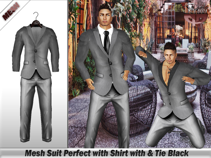 Bestla - Mesh Suit PerfectGray 