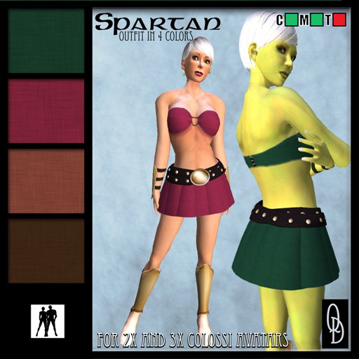 Colossi - Spartan Female Earth Tones