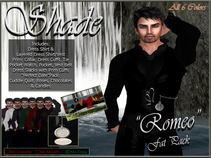 !SHADE! "Romeo" Fat Pack