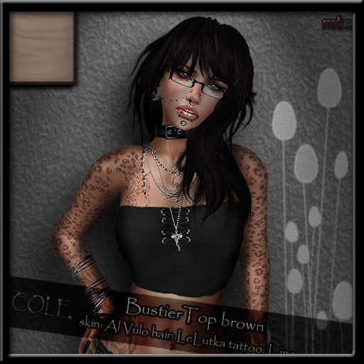 .:COLE:. BustierTop brown