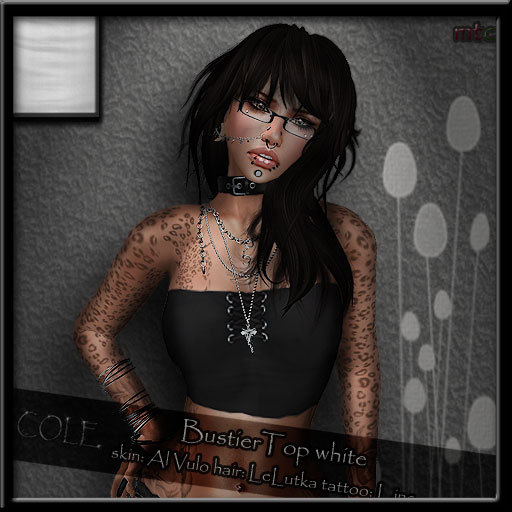 .:COLE:. BustierTop white