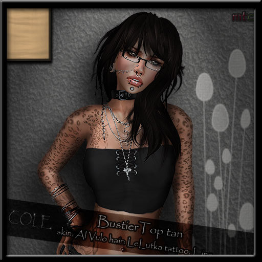 .:COLE:. BustierTop tan