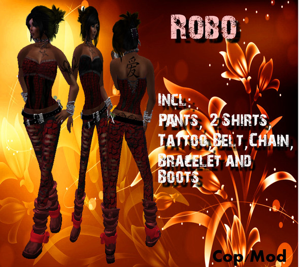 Outfit Robo Verpackt