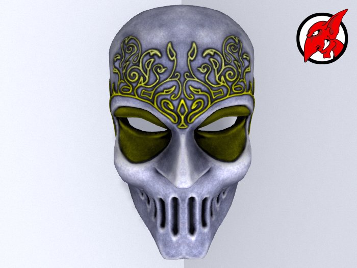Iron Mask Style 2 Yellow