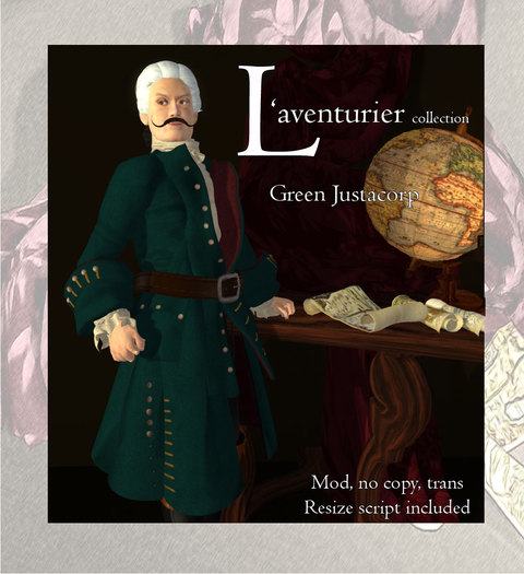 L'Aventurier Green Justacorp
