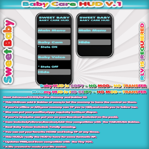 Sweet Baby - Baby Care Hud