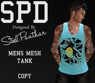 SPD Mens Mesh Tank - Disc Jockey (Boxed)