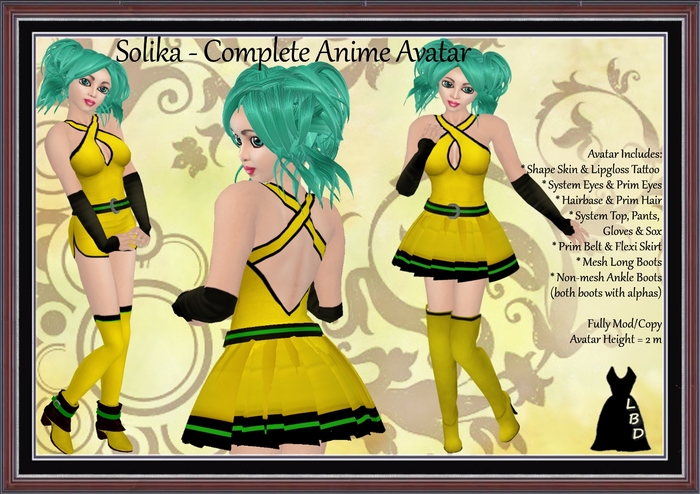 *LBD* Solika - Complete Anime Avatar