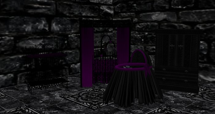 Baby Goth Group - Purple  [Boxed]