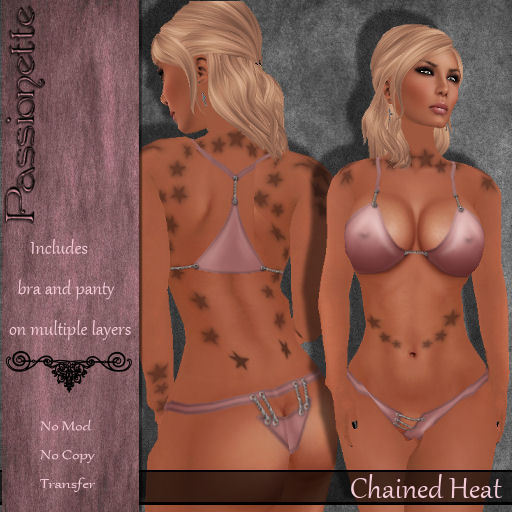 Passionette - Chained Heat Set: Pink