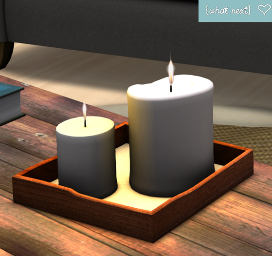 {what next} Charlotte Candles