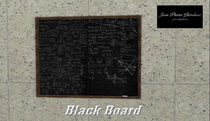 Blackboard - Schultafel BOX
