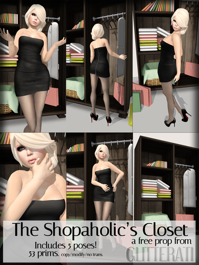 GLITTERATI - The Shopaholic's Closet // FREE!