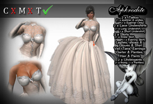 ~TB~ Aphrodite Wedding Dress Champagne