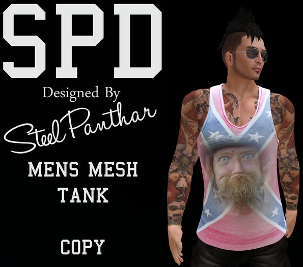SPD Mens Mesh Tank - Redneck Games (Boxed)