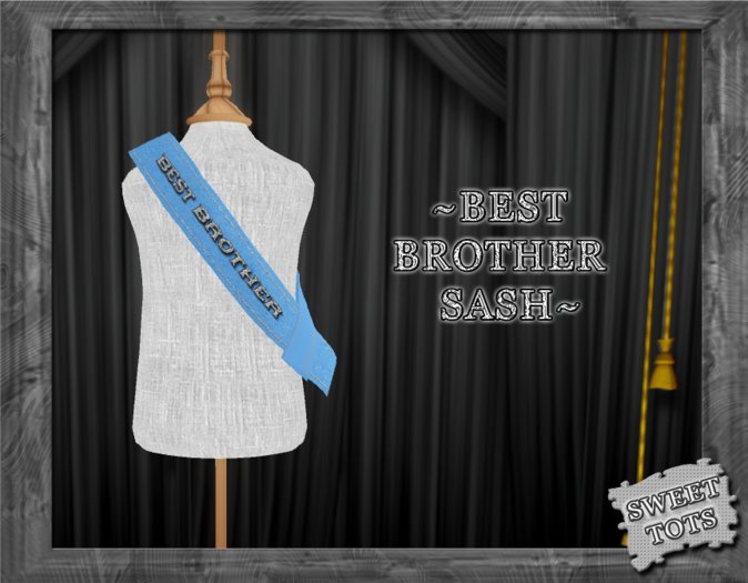 Best Brother Sash
