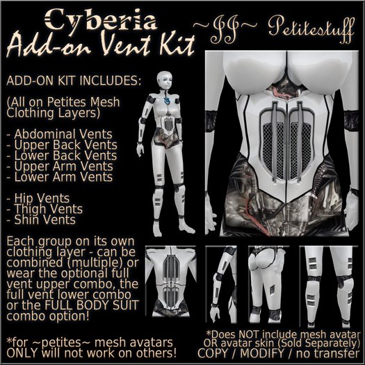~JJ~ Petitestuff Cyberia Vent Kit