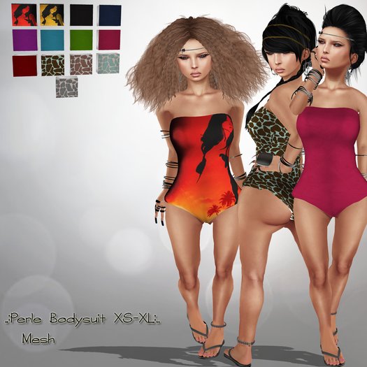 ..:Perle Bodysuit Blue:.. 