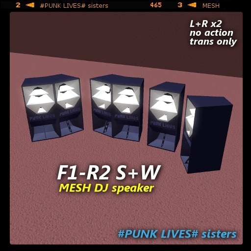 MESH F1-R2SW set (4 club DJ speaker)