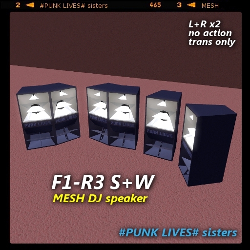 MESH F1-R3SW set (4 club DJ speaker)