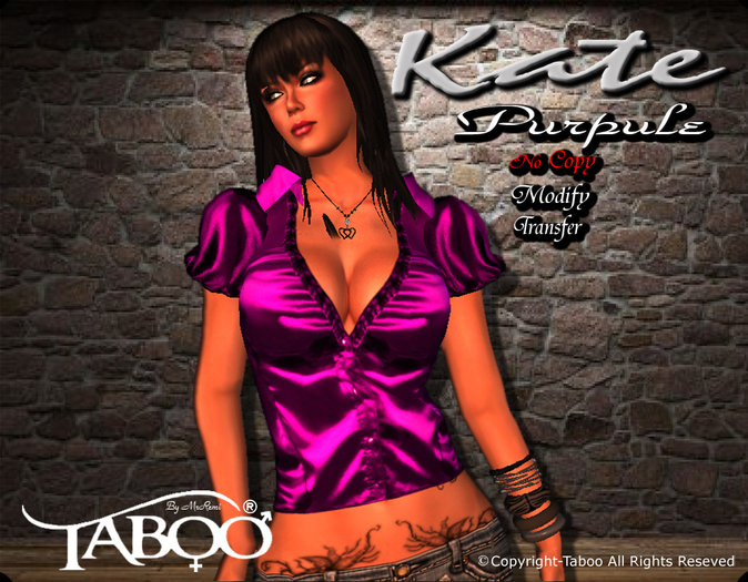 \\Taboo// Blouse KATE Purple