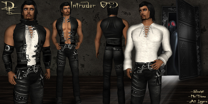 *DE Designs* Intruder 09 Mens - Black