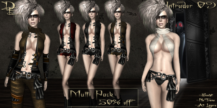 *DE Designs* Intruder 09 Ladies - Multi-Pack